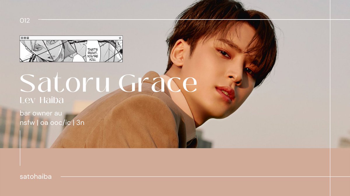 ㅤ
ㅤㅤ    
             satoru.⠀ グレイス 
             eyes of heaven. #hqrp
ㅤㅤ      rt and like to be mutuals.

ㅤㅤ