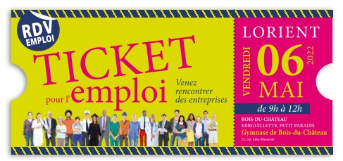 Telemaque19's tweet photo. Nous serons présents demain au forum "Ticket pour l'Emploi" à #Lorient.
Nous vous attendons nombreux 😉
@VilledeLorient @Mission_Locale 
#emploi #recrutement #teamtelemaque https://t.co/XSetdYJJWc