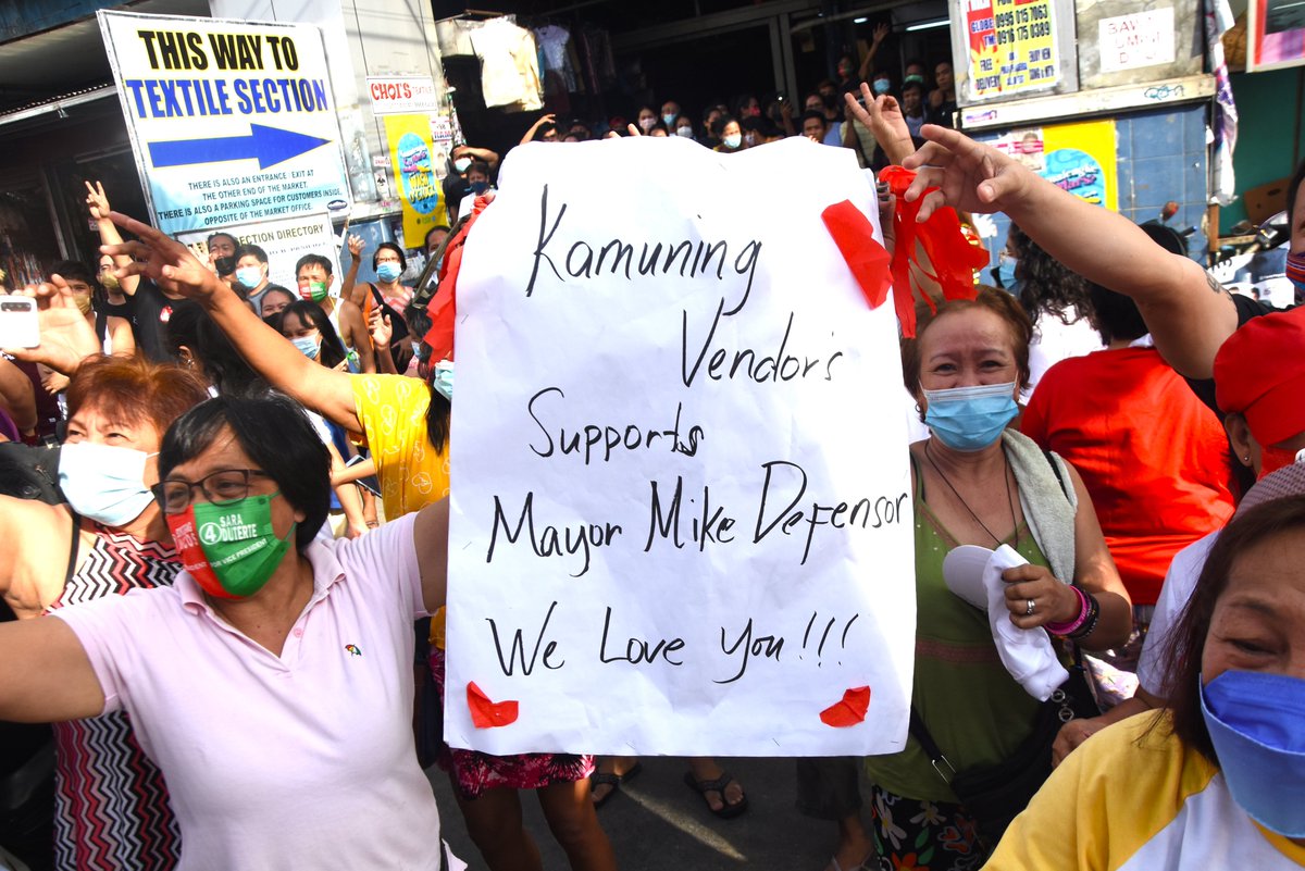 mike_defensorQC's tweet photo. Salamat sa mainit na salubong sa aming motorcade sa Distrito 4 ❤️✌️💚

#mikedefensor
#mikedefensor2022
#4QCMayorMikeDefensor
#BabangonMuliangQC
#MalayangQC https://t.co/b64IHbqLHS
