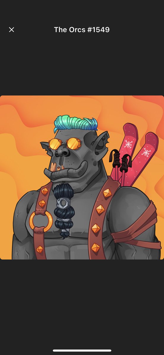 nelloopolesee's tweet photo. @TheOrcsNFT @MagicEden LFG👹🚀 https://t.co/oXfG80mvTg