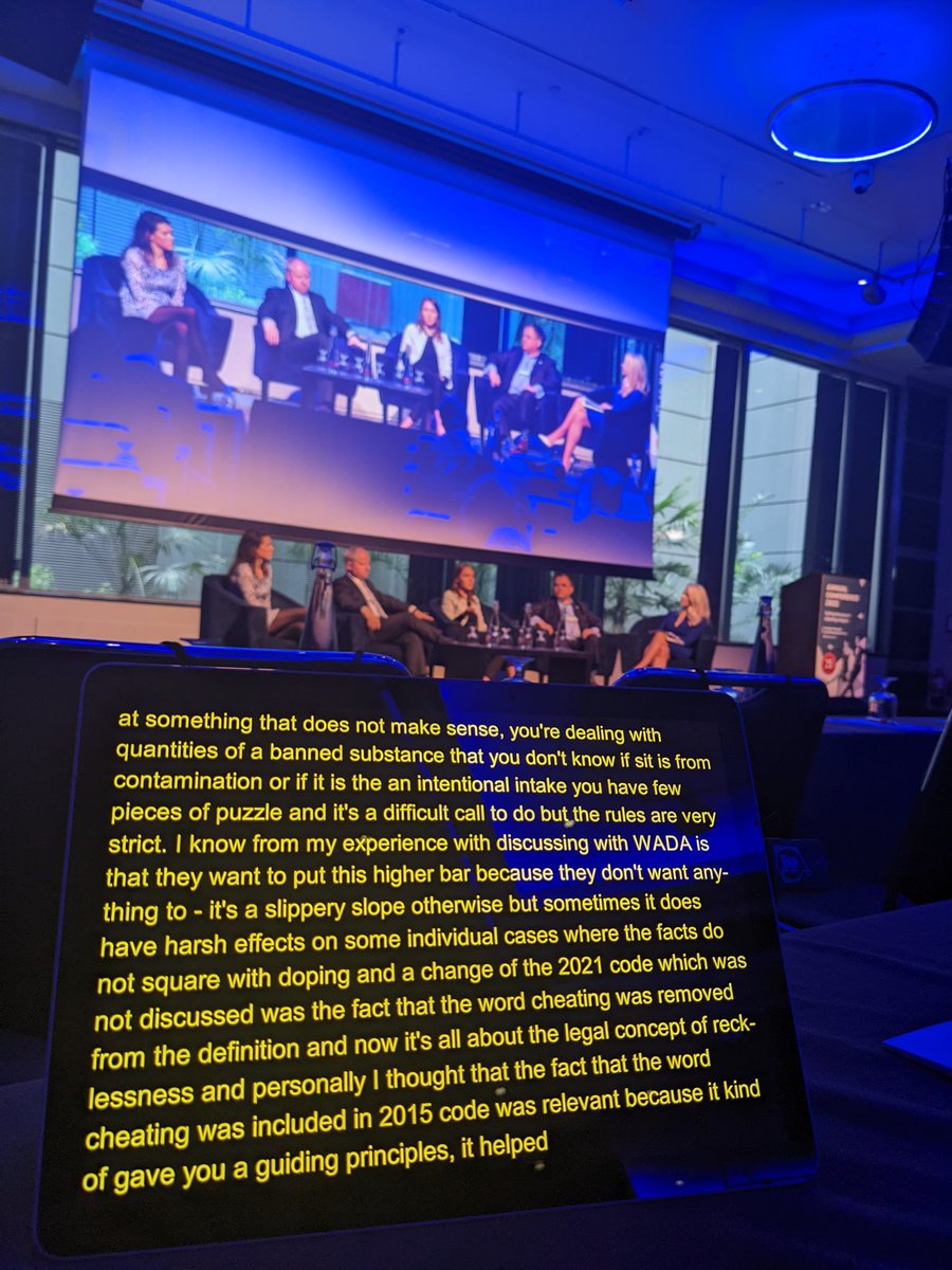 To tie in with Deaf Awareness Week a shout out to <a href="/cjcaptioning/">CJ Captioning</a> for their incredible and ongoing support in order to provide access to fantastic events like these #SportRes2022 #mydeafstory