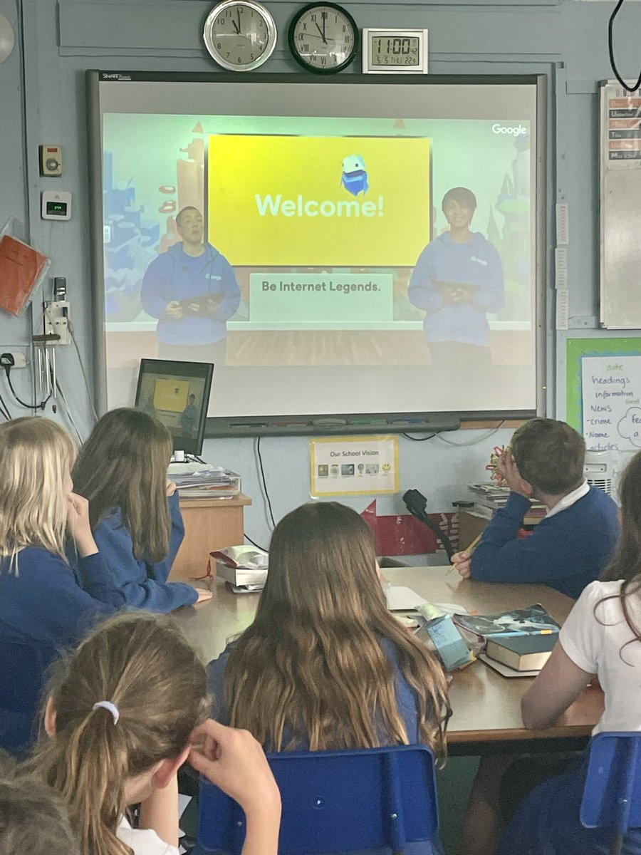 CockwoodPrimary's tweet photo. Taking part in #beinternetlegends #google #internetsafety #dotherightthing #parentzone https://t.co/UlrKcTC8Ym