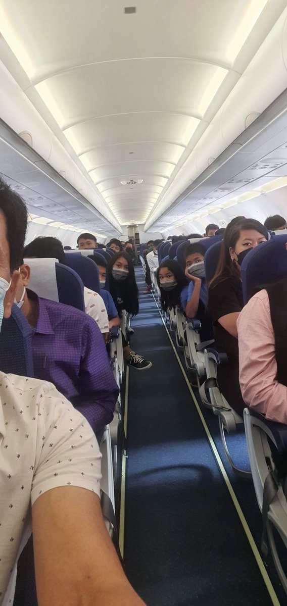 gumpe's tweet photo. Good to see people not jumping over one another while deplaning. Mizoram has always set example in civic sense and traffic discipline. This was another level of discipline I saw today at Lengpui Airport. Hats off 👏 #Mizoram #NorthEast https://t.co/DEyhlholy2