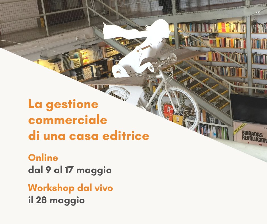 Marcoseditore's tweet photo. In principio c’è un buon budget. Buoni libri, buoni materiali che aiutino a comprendere di cosa sono fatti.
Infine, occorre un mucchio di pazienza.

Ecco alcuni ingredienti per gestire al meglio una casa editrice, il resto ve lo sveleremo al corso "Come si vende un libro?" https://t.co/bxC27PD9hD