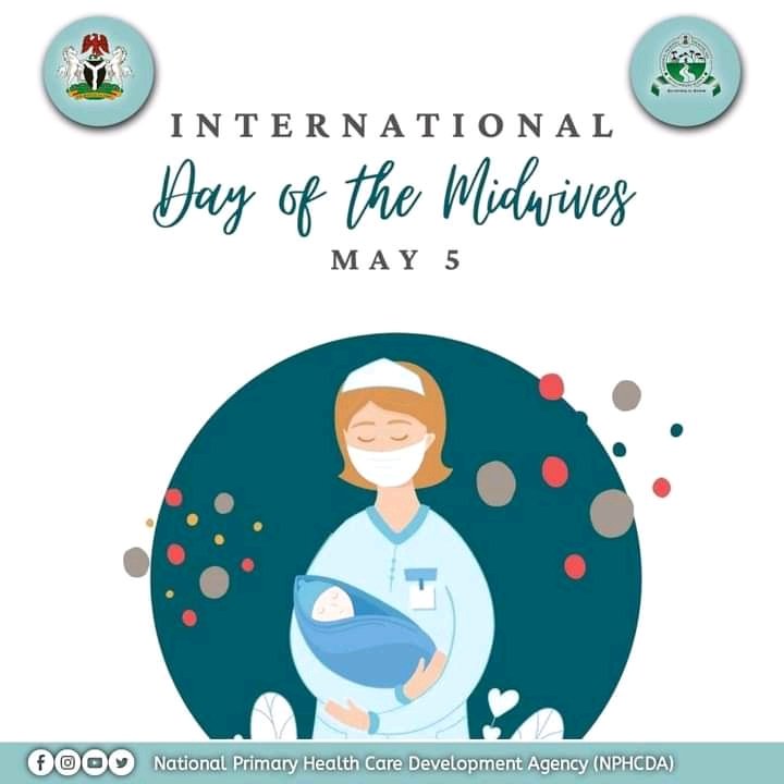 Hurray! Today is International Midwives' Day!

We celebrate the amazing work that these cadre of health professionals do. They help our women to stay healthy in pregnancy and, if no complications arise, deliver safely.