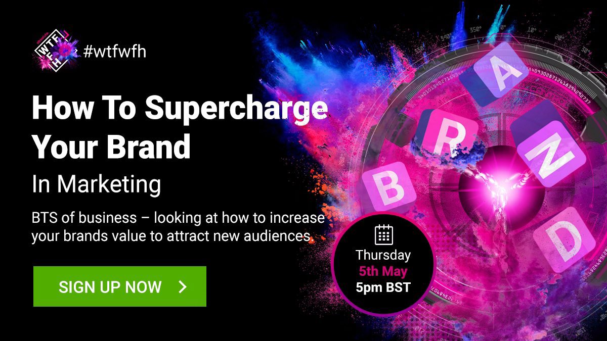 AbsoluteDMedia's tweet photo. 🎉 Today’s the day! 

Join @SophieBrannon, @JodieWhittle35, Miguel and @jasminesmck discuss the superpowers of branding and it’s value to attract new customers 🔥 

Sign up https://t.co/8BQatzQJ56 👈 https://t.co/xfZXW7kjqw