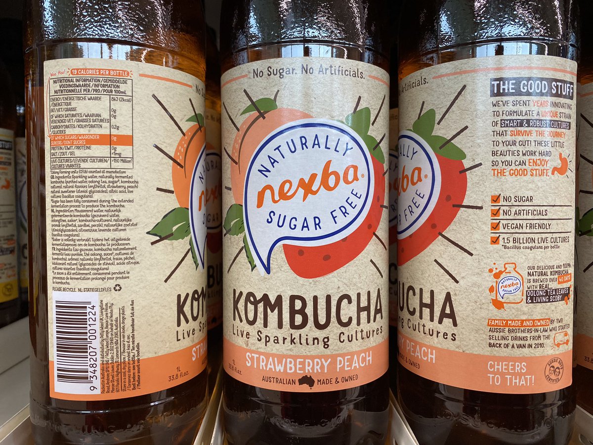 YantonWu's tweet photo. A nice drink — Kombucha 

#keto #lowcarb #kombucha #nexba https://t.co/APyY6Qm15p