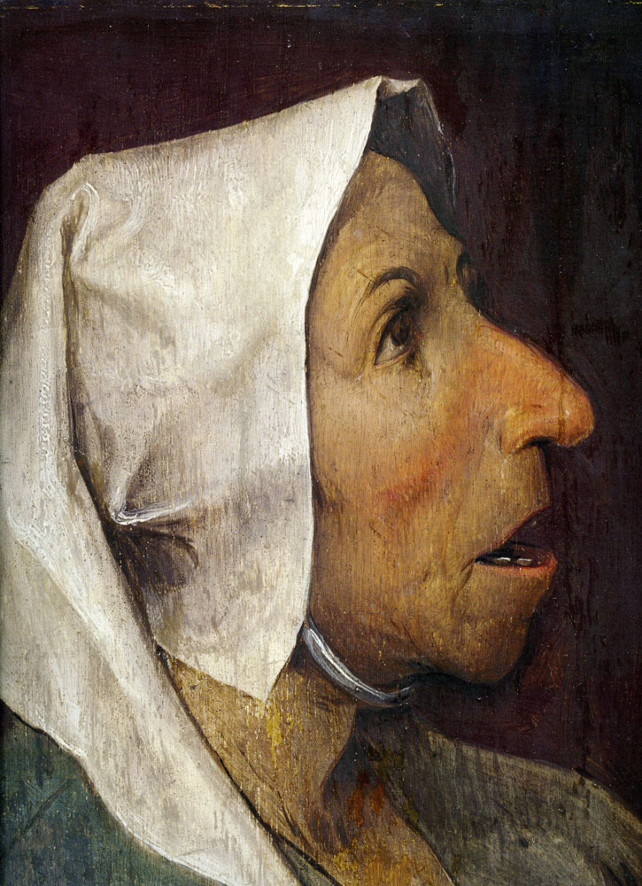 Pub_Hist's tweet image. Pieter Bruegel the Elder
Head of a peasant woman