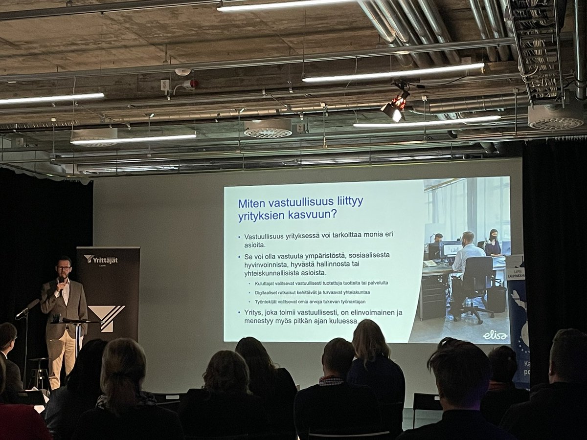 - Yritys, joka toimii vastuullisesti, on elinvoimainen ja menestyy myös pitkän ajan kuluessa, kertoo <a href="/JarmoMikkola/">Jarmo Mikkola</a>.