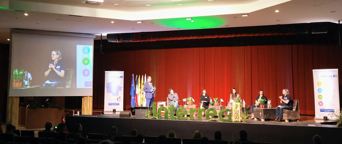 InterregFWVL's tweet photo. #INTERREGREEN
#GREENEU
La joie et la (grande) valeur ajoutée des micro-projets? Nos intervenants sont heureux de nous le dire! https://t.co/EnGRe4E3eF