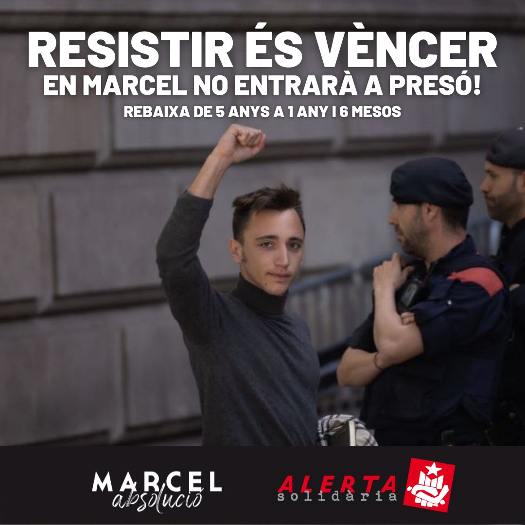 marcelabsolucio's tweet photo. LLUITAR SERVEIX, NO RENDIR-SE SERVEIX, PLANTAR CARA SERVEIX. NI UN PAS ENRERE. 

GUANYAREM✊🔥 https://t.co/OCJga3iW5F