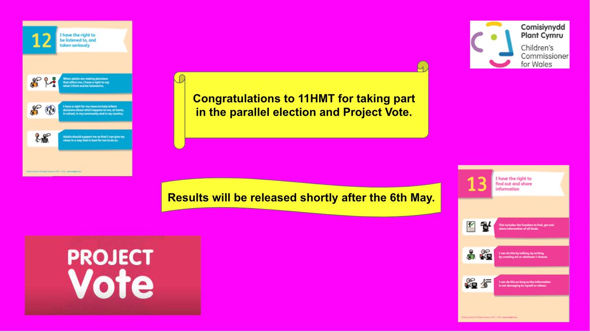 It has been great to hear about so many forms taking part this week <a href="/StCyresSchool/">St Cyres School</a> in #ProjectVote.  Can't wait for the results! <a href="/childcomwales/">Comisiynydd Plant | Children's Commissioner Wales</a> <a href="/CyresYr11/">St Cyres Year 11</a> <a href="/vysvale/">Vale Youth Service</a> #stcyreschat