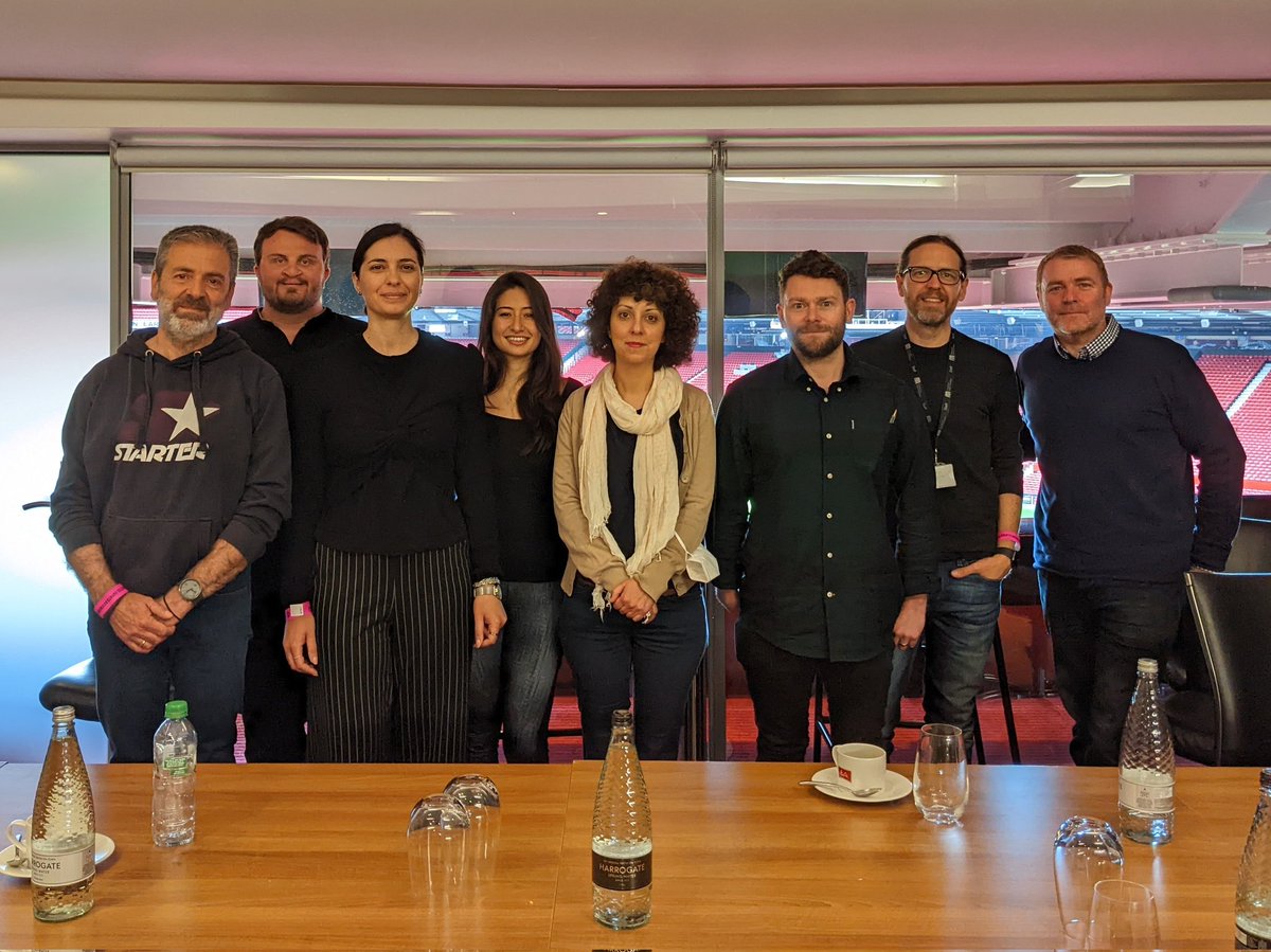 InterregREFORM's tweet image. Yesterday, we concluded our last study visit in Manchester with a presentation in the famous &apos;Old Trafford&apos; stadium of @ManUtd!