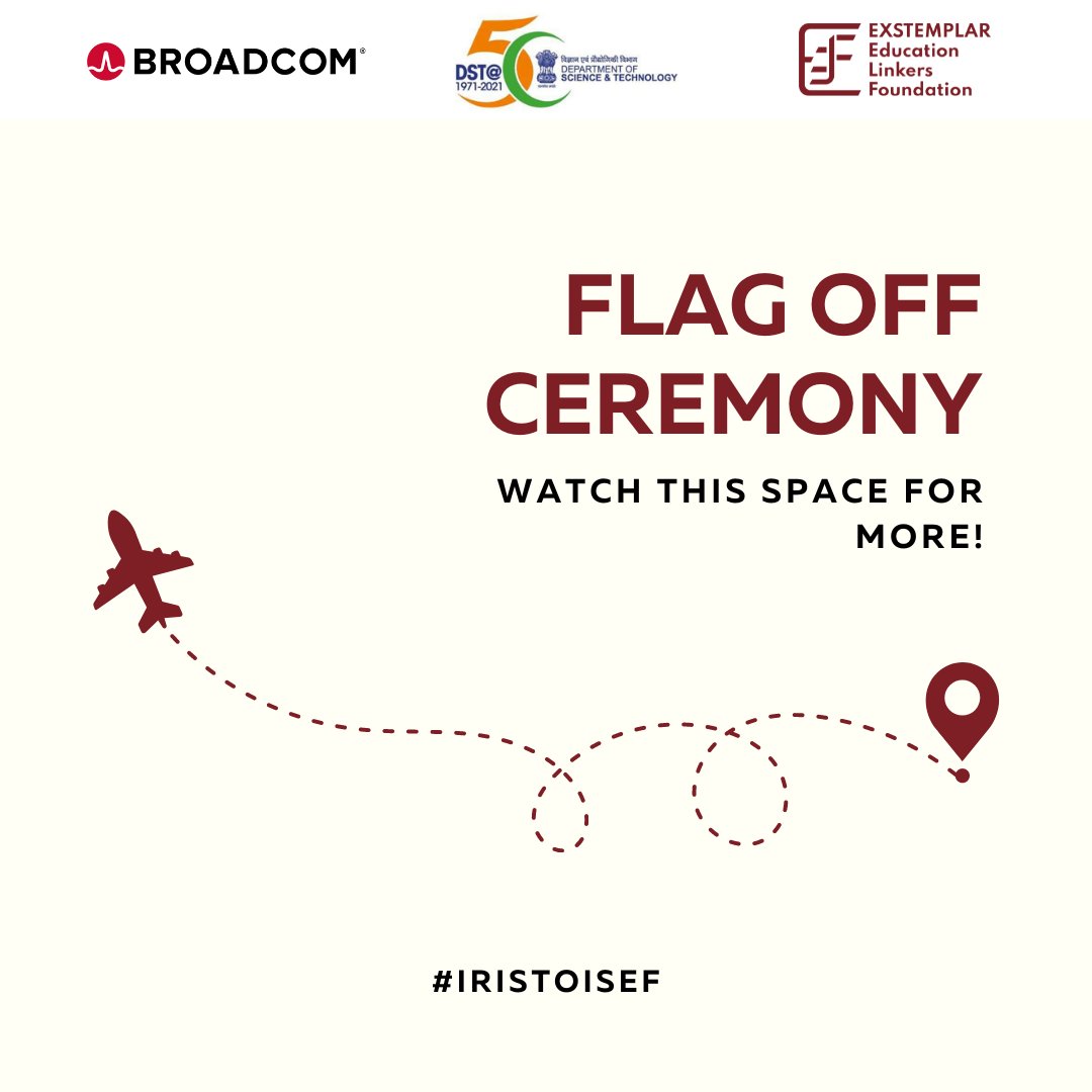 exstemplar's tweet photo. Happening today!
.
#FlagOff #IRIStoISEF #StarsofIRIS #IRISNationalFair2022 #STEMtastic #ISEF2022 https://t.co/irAwDFJpwR