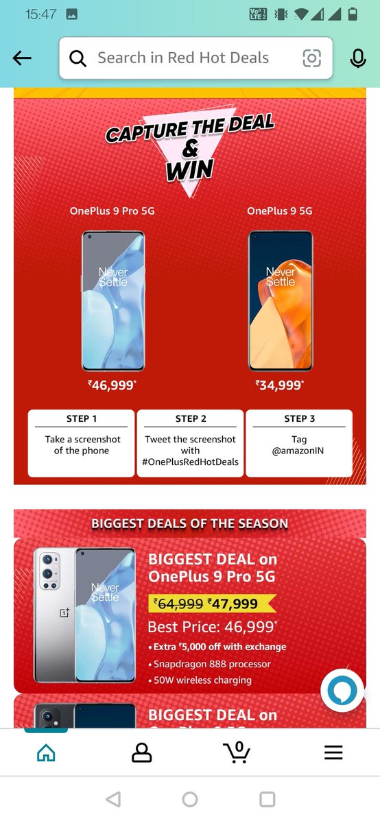 #OnePlusRedHotDeals <a href="/amazonIN/">Amazon India</a> 😍