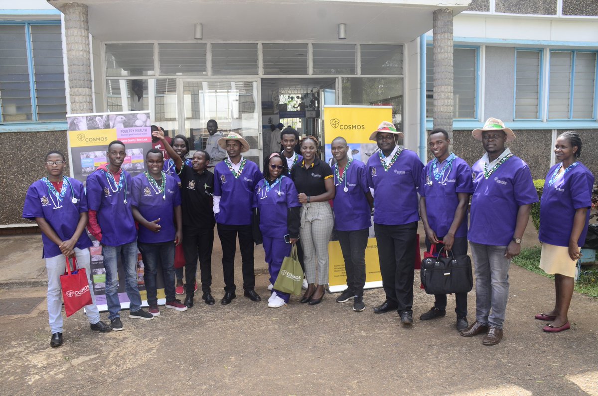 Cosmos_Vet's tweet photo. Cosmos believes in partnerships,synergies that grow the industry;partnership with The @uonbi offering mentorship and gifting  students to facilitate learning and teaching, https://t.co/9fraG84vl9