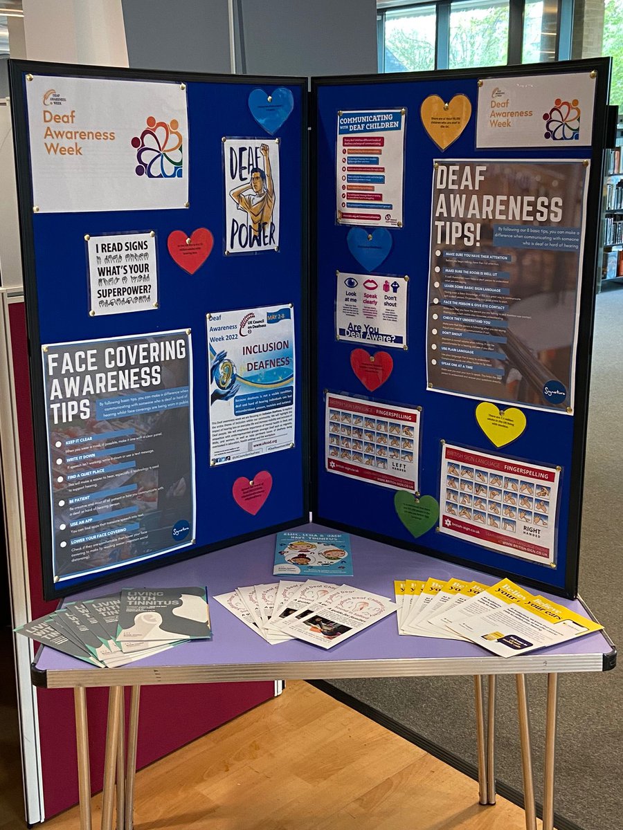 mush1020's tweet photo. Deaf awareness week is being celebrated at #PendletonGateway. If you are close by drop in to see us and let’s have a coffee and chat about how we can help you in the community   #LoveYourGateways https://t.co/e0Nocm3AuS