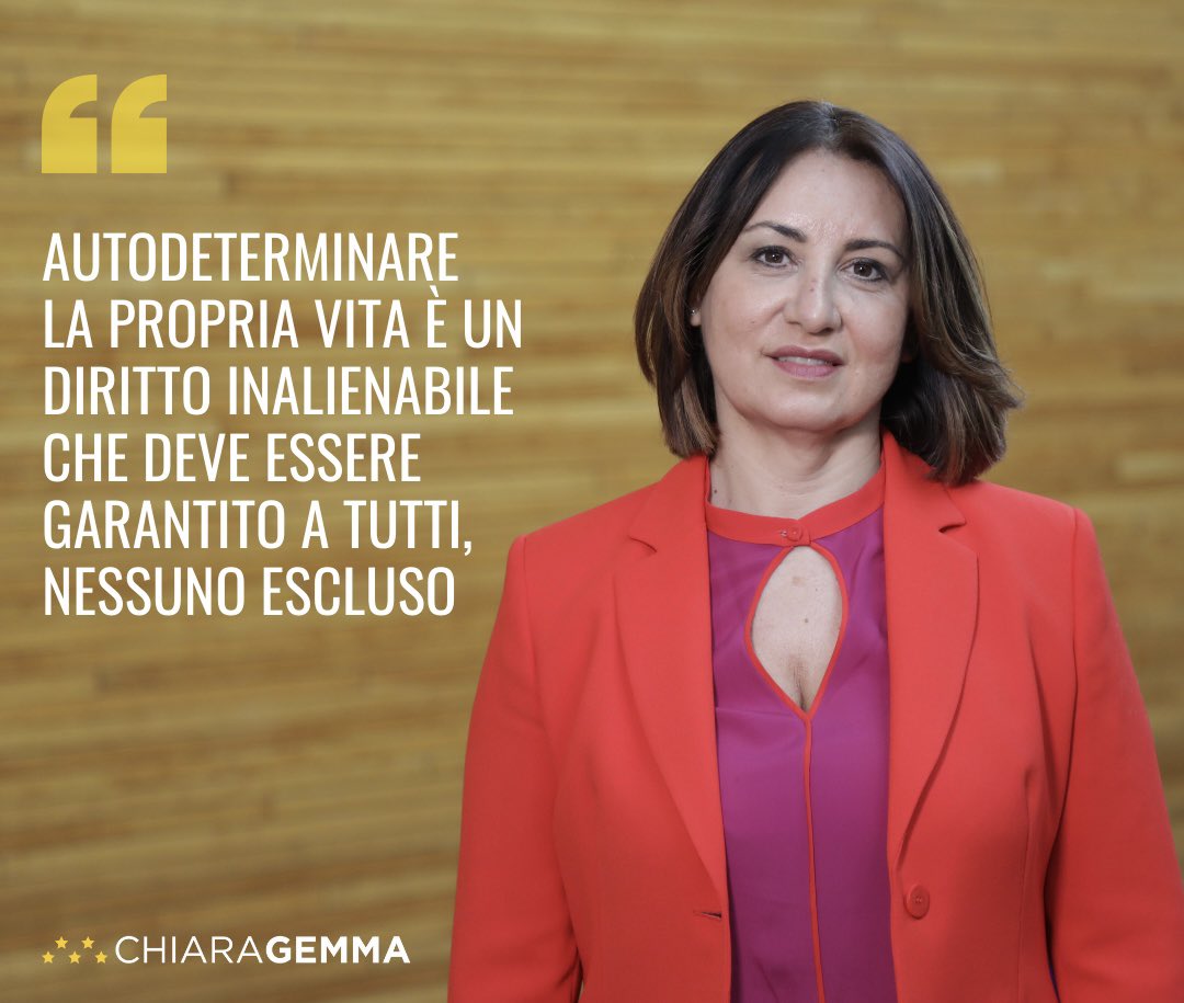 ChiaraGemmaUE's tweet image. Self-determination of one's own life is a right that must be guaranteed to everyone, no one excluded!

#ILDAY22 #IndependentLiving #EUDisabilityRights