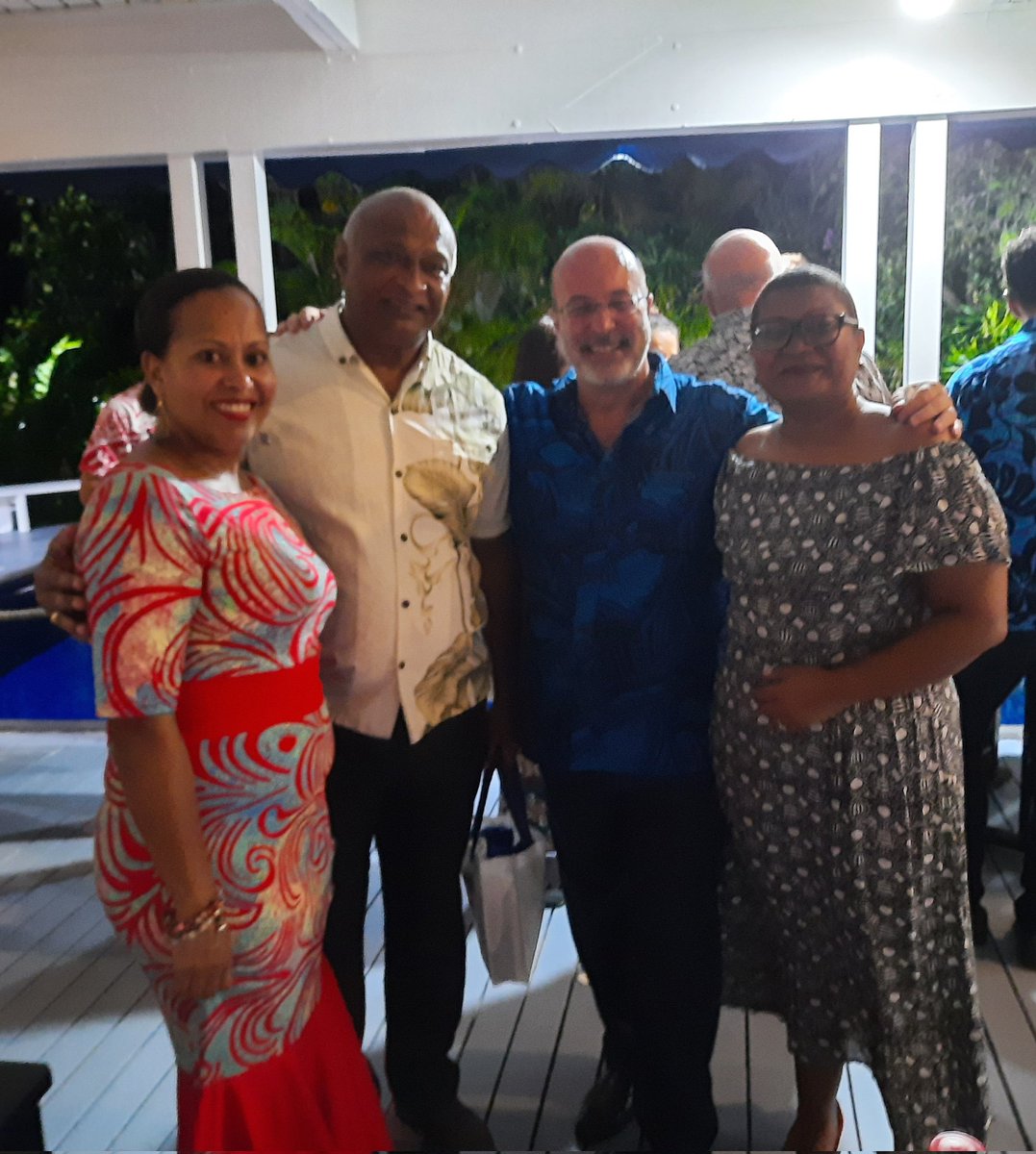Felicitations <a href="/OPT_NC/">OPT-NC</a> et FINTEL for the Gondwana-2 cable landing 🎉🎈 Lovely to catch up with telco friends, and celebrate this milestone. 8 yrs in the making ! Whatta legacy for the Pacific !! <a href="/ambafrancefj/">France in Fiji</a>  <a href="/rosewete/">RoseWete</a> <a href="/picisoc/">PICISOC</a>