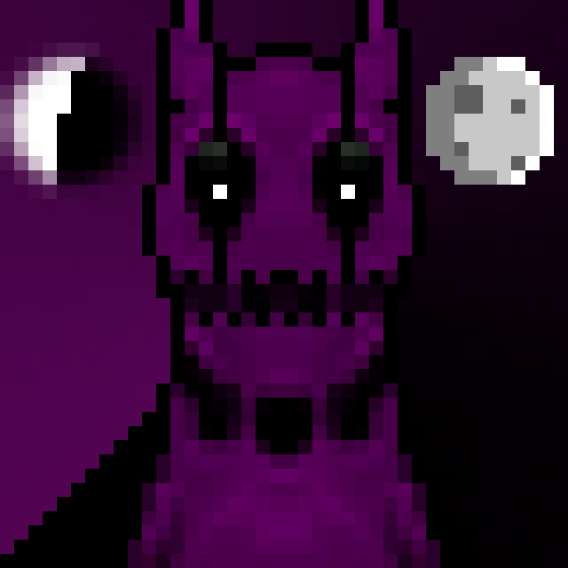xdaylon's tweet photo. Gm twitter... fresh Chain Walker off the press 😄 I hope my pixel art friends can enjoy this one. Decided to try something totally different to help foster creativity and I like the way it turned out! One more until Auction 👀 https://t.co/PcAknz2fJL