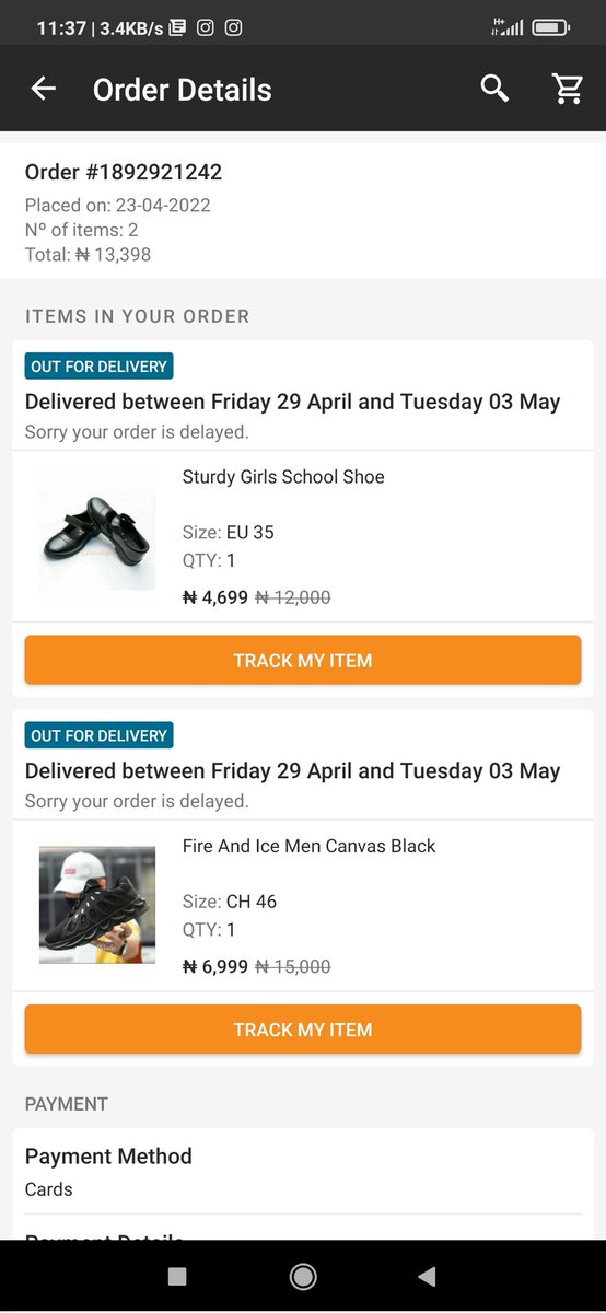EventThrillers's tweet photo. @JumiaNigeria I ordered for some items but it's yet to be delivered. Tried your customer service lines but not going through. Items I ordered after this have been delivered. Don't know what's wrong. Find attached details of the things ordered https://t.co/amFOozKIV1