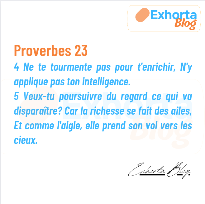 ExhortaBlog's tweet photo. Dans cette ère où les gens sont prêts à tout faire pour être riche, ns te fortifions encore avec cette pensée du Roi Salomon inspirée par Dieu. Ne t'appauvris pas, mais utilise la loi du moindre effort face à la pression du bien-être en cherchant 1èrement à atteindre te vision. https://t.co/O4pwJ40ii4