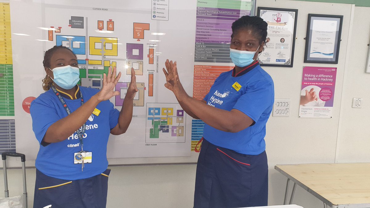 <a href="/HomertonIPC/">Homerton IPC</a> hand hygiene awareness @HomertonHealthcare @DaneilBudhai
