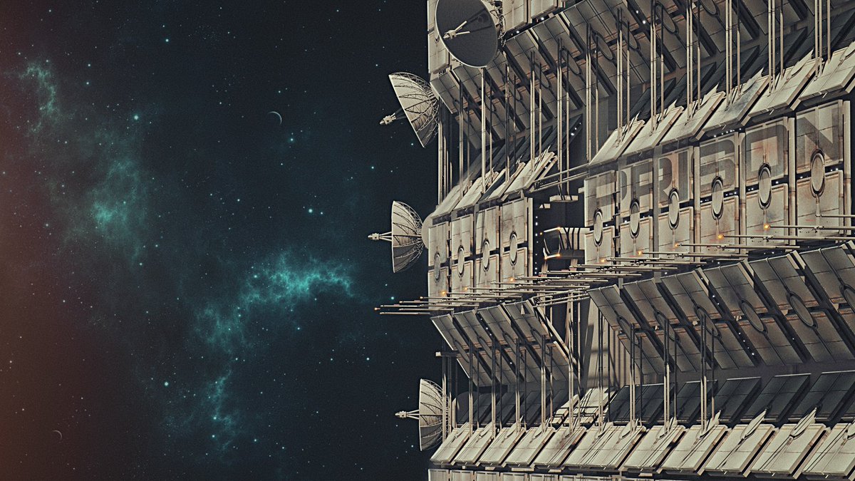 Karl_poyzer's tweet photo. Early concept I did for the space prison in Floaters 2 before @iamjoeroberts said he hated it and struck me. In the face. Twice. #b3d #workingrelationship #directing #setlife https://t.co/1vtuUqaPwV