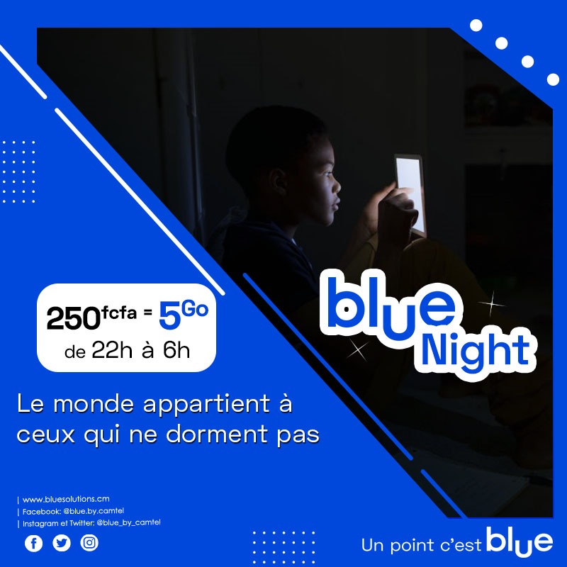 blue_by_camtel's tweet photo. La nuit tous les chats sont gris, mais Blue reste Bluetiful avec son forfait #BlueNight.
Pour l'activer, tapez : *825*5*1*1*15#
#LifeIsBluetiful https://t.co/bjcAgLapqt