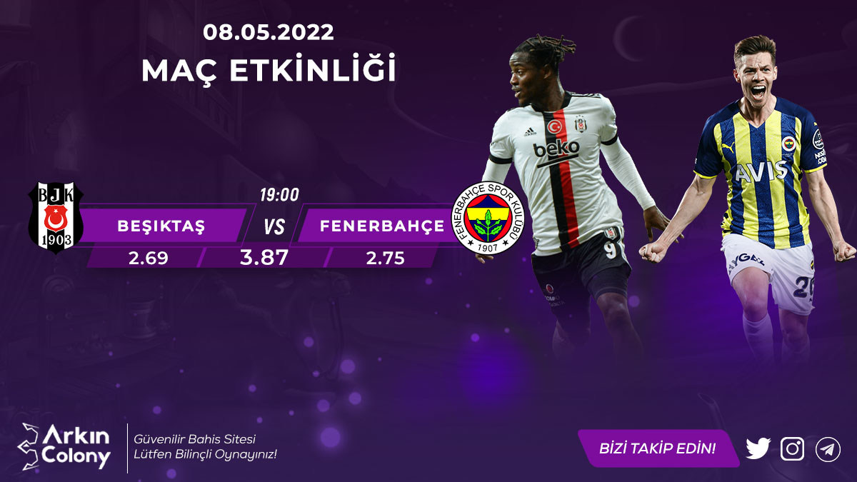 🔊#ARKINCOLONYBET'TE DERBİ HEYECANI 🤩

🟪 Cevabı Bil
🟪 Sayfa Takip
🟪 RT+Fav
🟪 5 Arkadaş Etiketle

⚜️ 15₺ Nakit Kazan ⚜️

SON İŞLEM ŞARTI YOKTUR 💜

KATILIM : bit.ly/3kGk7Tw