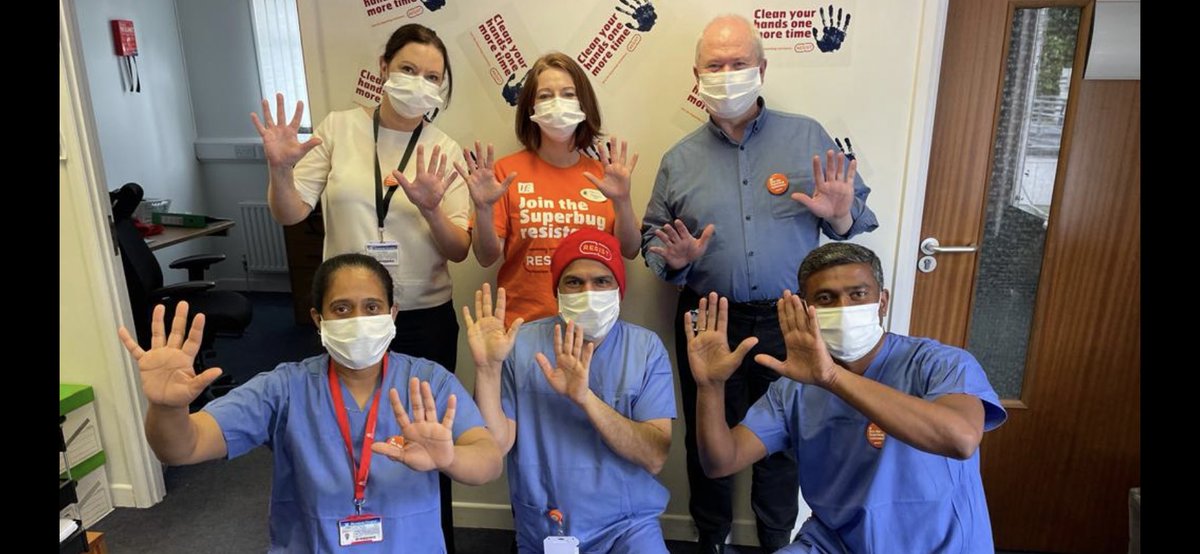 The launch of our Twitter account &amp; promoting #WorldHandHygieneDay2022 #handhygiene Some of the amazing IPC team. <a href="/RCSI_Micro/">RCSI Clinical Microbiology</a> <a href="/Beaumont_Dublin/">Beaumont Hospital</a>