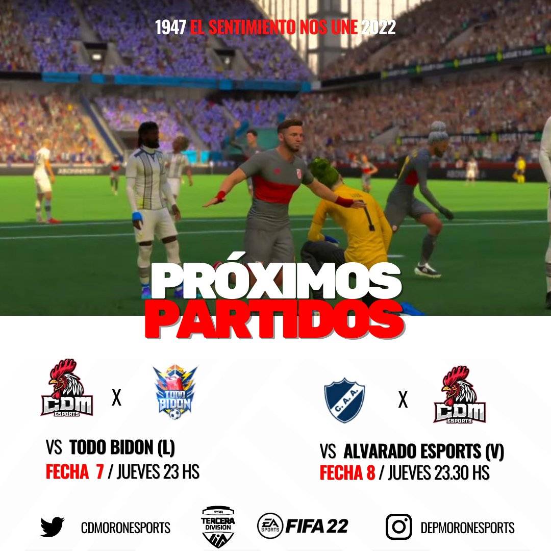 Deportivo Morón eSports tweet media