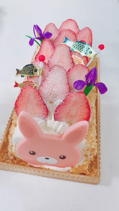 Children's Day🎏✨

ひな祭りも兼ねてなので柏餅とケーキは女の子向けにしました😋

すくすくと成長しますように💭 