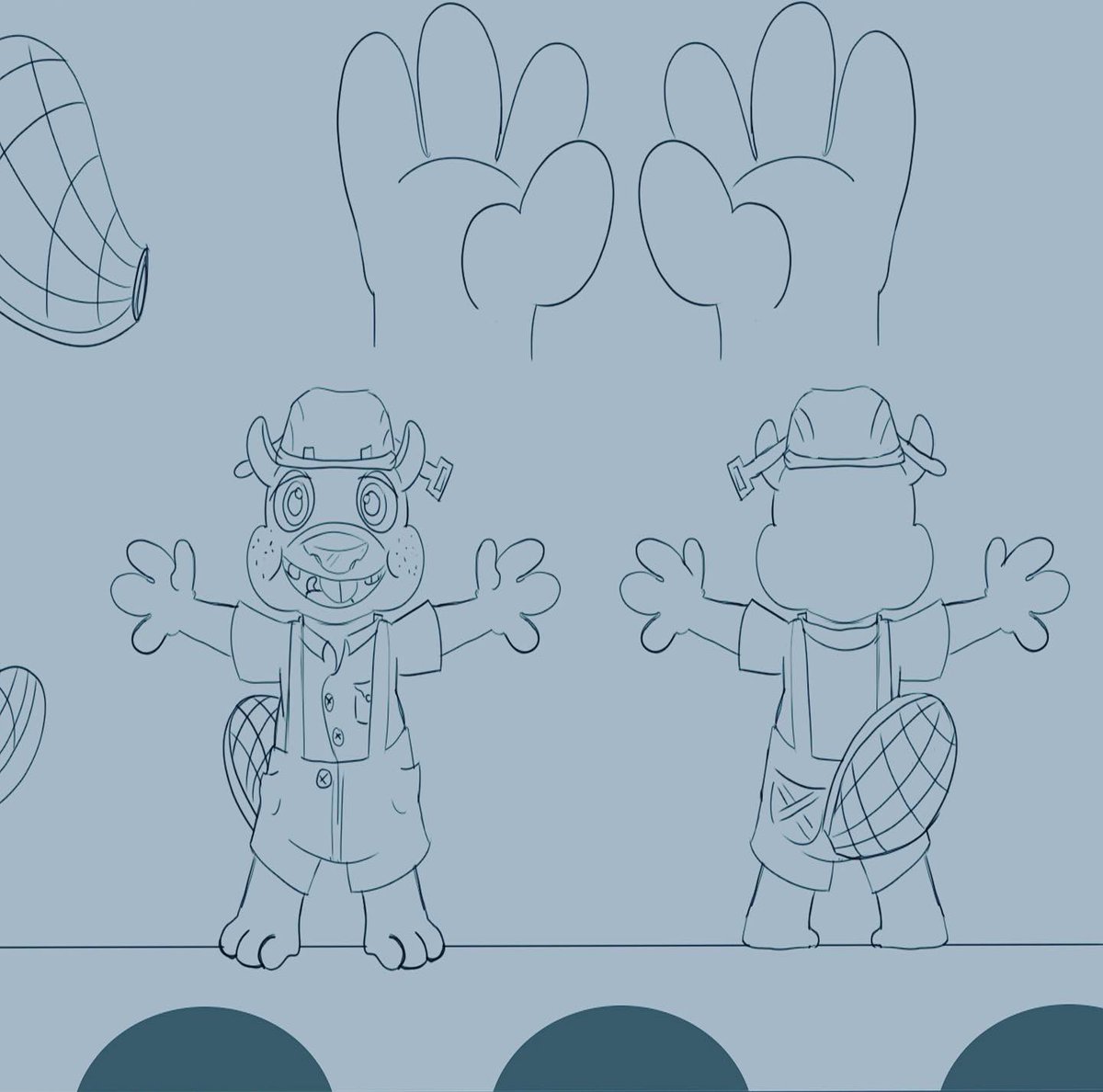 doodlepeepers1's tweet image. Visual Development work for Welcome Mr. Beaver project 
#ArtistOnTwitter #cartoons #cartoonbeaver #cartoonbird #originalcharacters #oc #cartoonist #visualdevelopment #charactersheet