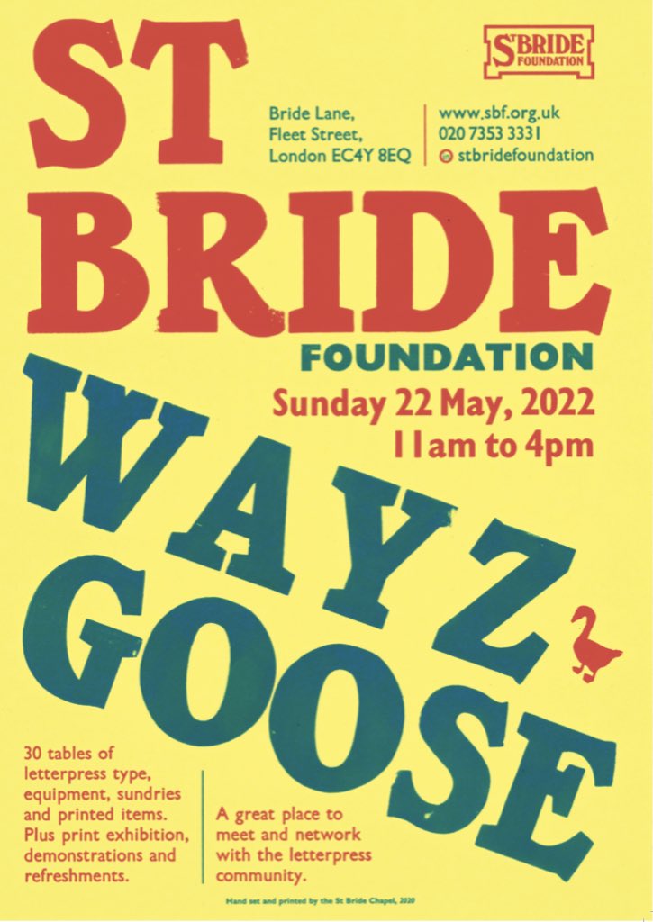 St Bride Foundation tweet media