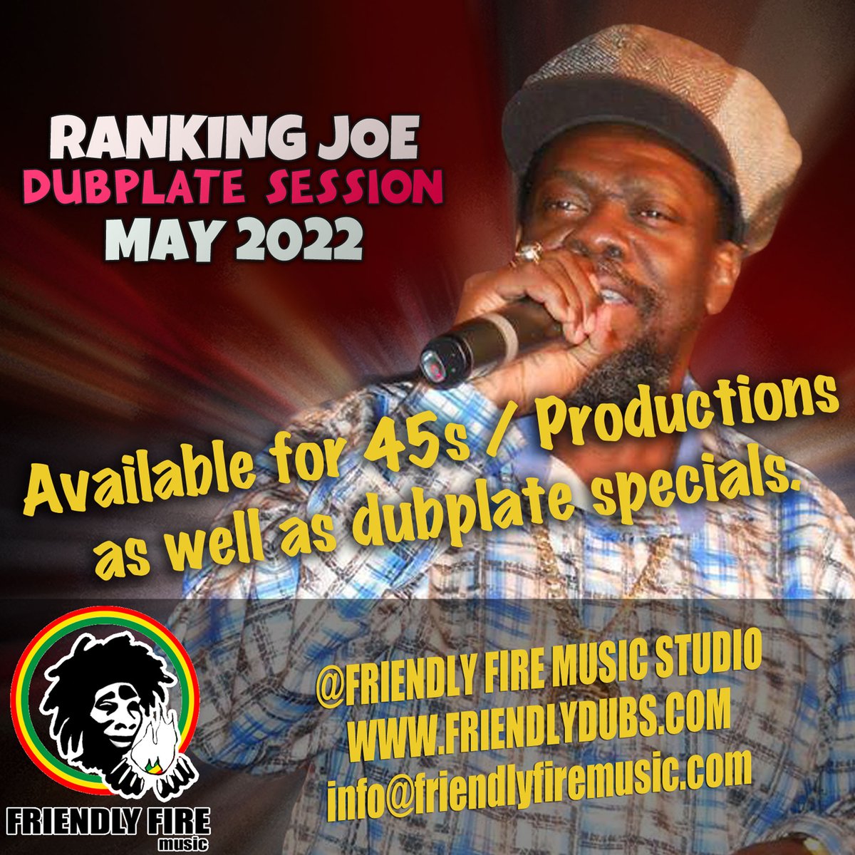 Friendly_Dubs's tweet photo. Don't sleep! Next #dubplate sessions @jahmessenjah @1RichieSpice #rankingjoe #ukdublink #friendlydubs #reggaesoundsystem #soundclash #worldclash @XTAC4X4 @gadd59 @regfraternityuk @NaturalAffair Fast Turnaround, decent rates and release-quality recordings! https://t.co/2tRxtVFg53 https://t.co/V7OR3ReENs