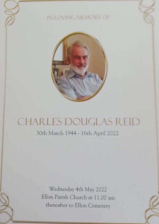 GordonPipes's tweet photo. 1/2 Yesterday we said goodbye to her past President of the band and one of our long-term band members. Charles was a fantastic player and a most valued colleague. Band members attended his funeral and celebration of his life yesterday.  @ghmuseum @PipingPress #bagpipes https://t.co/5fdyvHdNXf
