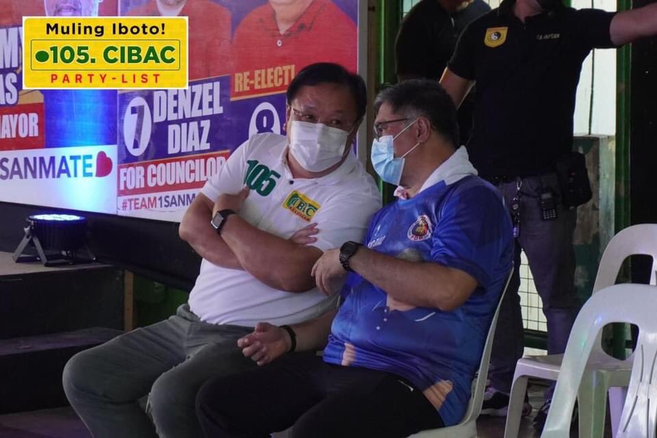 CIBAC_PartyList's tweet photo. Happy Thursday ! Kasama natin sa Rizal si CIBAC Rep. Cong. Domeng Rivera at naipanalangin si San Mateo Mayor Paeng Diaz. Nagkaroon din tayo ng pagkakataon para makausap sila rito. Samahan po ninyo kaming ibalik ang CIBAC sa Kongreso ngayong May 9. #105CIBAC #BringBackCIBAC https://t.co/niiu2jU7xu
