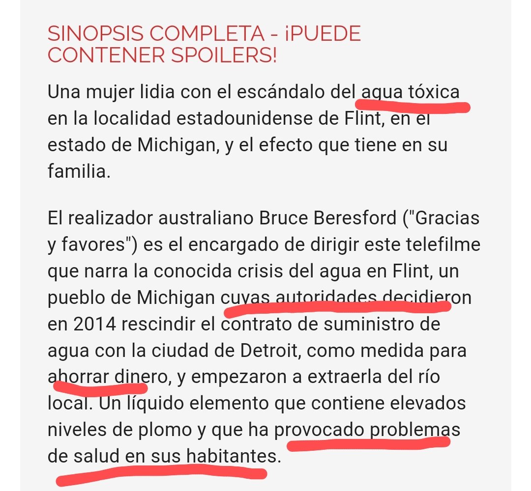 observadora007's tweet photo. @Ararteko @OSYE05704097 @MovARISE @s Le recomiendo ver 🎬 #FLINT 
🔥Cambie Agua por #AIRE 🔥
No cambie ⚠️autoridades decidieron 🔥AHORRAR DINERO ni provocando 🔥PROBLEMAS DE SALUD
https://t.co/x4PfIRuxiq https://t.co/KGO3oOSiJY