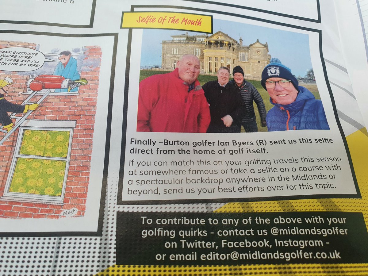Midlands Golfer tweet media