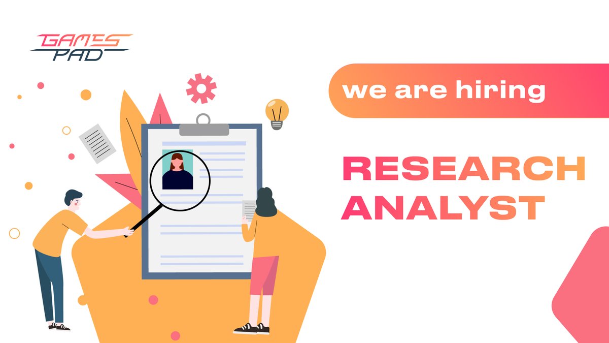 gamespad_vc's tweet photo. 🚨 #GAMESPAD IS HIRING A RESEARCH ANALYST! 🚨

🤔Would you like to find new crypto gems for our game incubator and launchpad? Do you like to follow all the latest industry trends? Finally, do you have an analytical mindset? If yes, we have an offer for you! https://t.co/j4kPrCN1zs