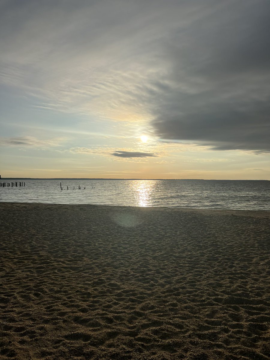 CBPDChief's tweet photo. Good morning from the Beach! 🌞 Even with a few clouds it is a great view!! #CBVA https://t.co/Wl4FNeSCLG