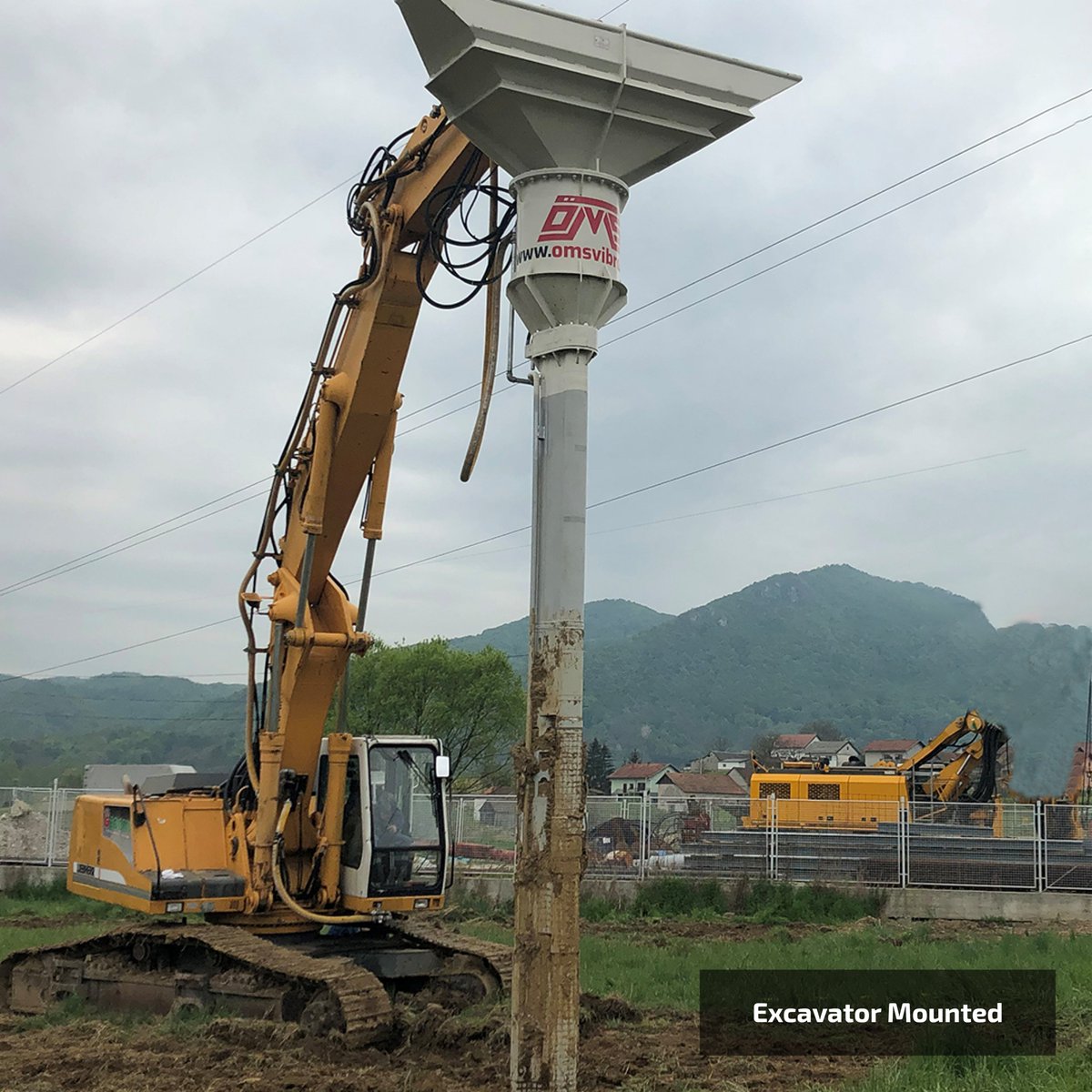 omsvibro's tweet image. Vibro replacement #stonecolumn is a system where vertical columns made out of compacted gravel are placed into the soil. This technique builds load-bearing columns and these columns are made out of gravel or crushed stones in cohesive and granular soil with high fines content.