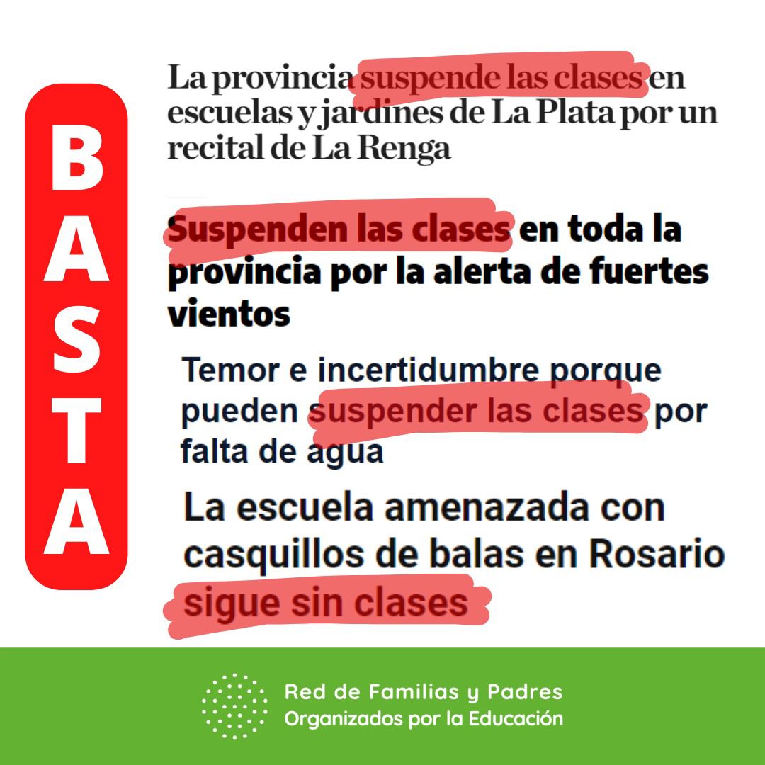 PadresQuilmes's tweet photo. Preguntamos a los Ministros de Educación ¿no es hora de ponerse creativos en sus decisiones y ser responsables de sus funciones para que las escuelas sean realmente #LoUltimoEnCerrar? Después de un año y medio de la misma salida fácil ya deberían tener ideas más comprometidas. https://t.co/8osRGrKggM