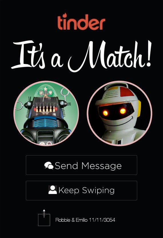 PlanetaProMKT's tweet photo. IT'S A MATCH!🔥🤖🔥

Robby suspira ante la sumisión del Robot Emilio con los humanos👇 https://t.co/4JgdoWZ4mK

Radiocontrol, luces... manos prensiles Y MOCHILA!💘

@lalachus2 Las coordenadas de nuestra nave apuntan hacia ti. ¿Contamos con tu bendición?
#RobbyBuscaElAmorProhibido https://t.co/P85j7MXrxi