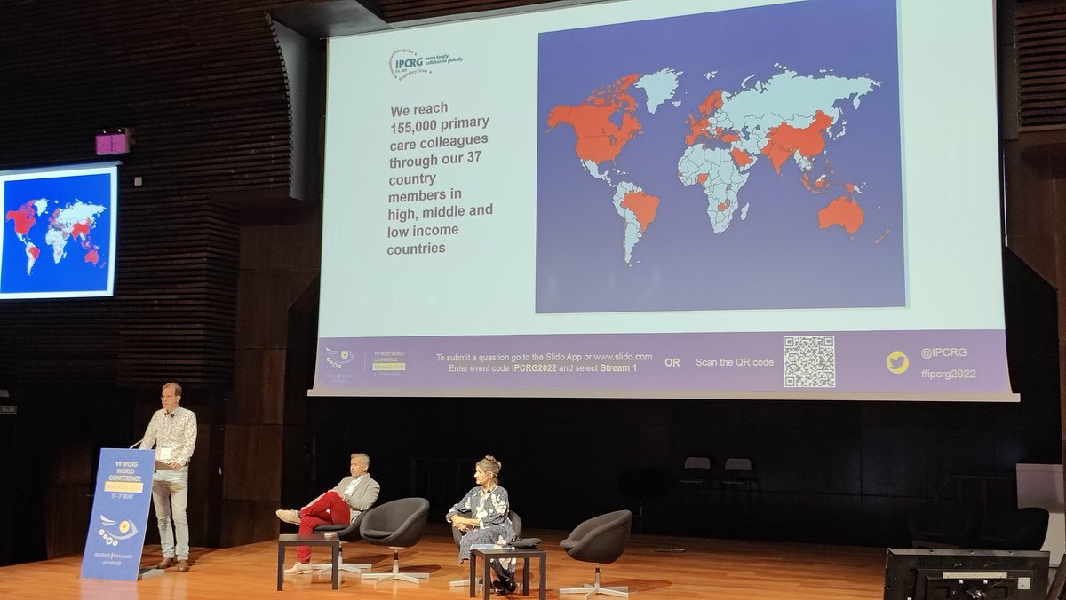 Garry42779's tweet photo. Janwillem Kocks from The Netherlands gets us started at #IPCRG2022 with a brief overview of @IPCRG https://t.co/AdUf4fJ3kT