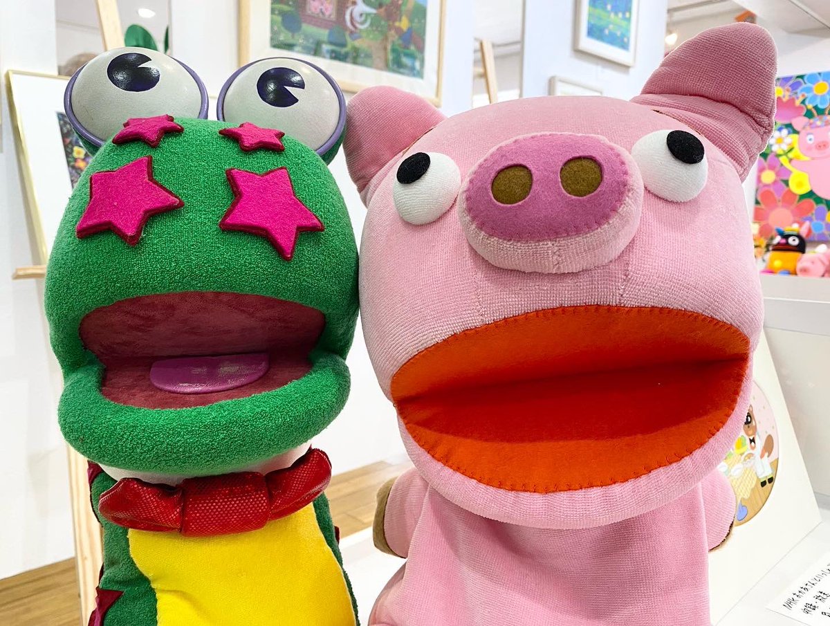 1984年おかあさんといっしょ』しんすけさんとぶたくんへびくん絵描きセッツト新品 Yahoo!オークション - おかあさんといっしょ しんすけさんと