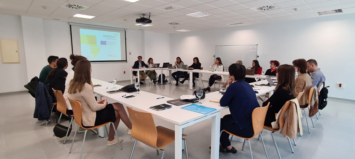 ArtiPuglia's tweet photo. È in corso a #Badajoz la nuova #studyvisit di #IMPROVEproject. All’iniziativa, ospitata da @FundecytPCTEX, partecipa anche una delegazione di ARTI. More info: https://t.co/Wik7aANu8b @interregeurope @Devup_ #StructuralFunds #InterregEurope #RIS3 #S3 #innovazione #ricerca #PMI https://t.co/Xc77oEdVTu
