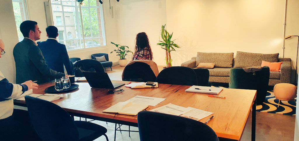 Putting final plans in place for our adviser #workplacesummit <a href="/ministryvenues/">MV</a> in 2 weeks

All quiet now but soon will be hosting with <a href="/jackieleiper/">Jackie</a> and introducing <a href="/Maria_N_Doyle/">Maria Nazarova-Doyle</a> and special guests <a href="/EsqUche/">Uche Enemchukwu, JD, LLM</a> of <a href="/NeluSolutions/">Nelu Diversified Consulting Solutions</a>, <a href="/p_w_consultancy/">Paul Williams</a> of TP
<a href="/PensionsPete/">Pete Glancy</a> + DWP #packed