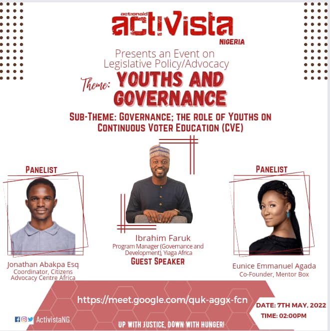 Every election requires voter and civic education to ensure that all voters, men and women alike, are aware of their rights, political system, competitions on which they are voting, and how and where to vote. Voters must understand their rights and obligations, as well as be